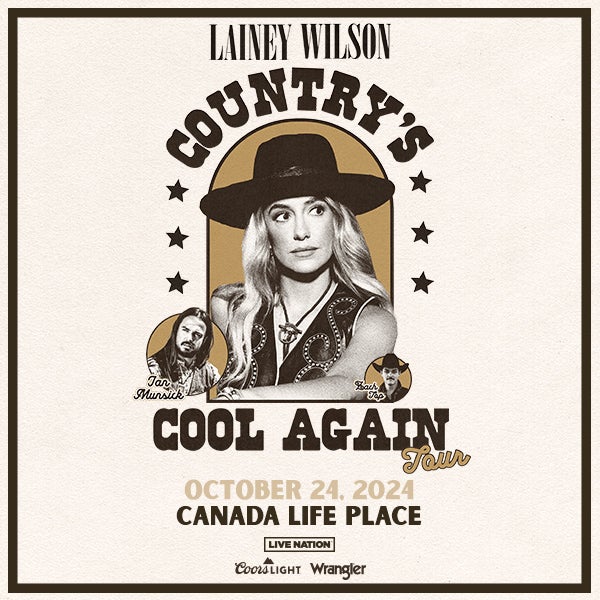 More Info for Lainey Wilson - Country's Cool Again Tour